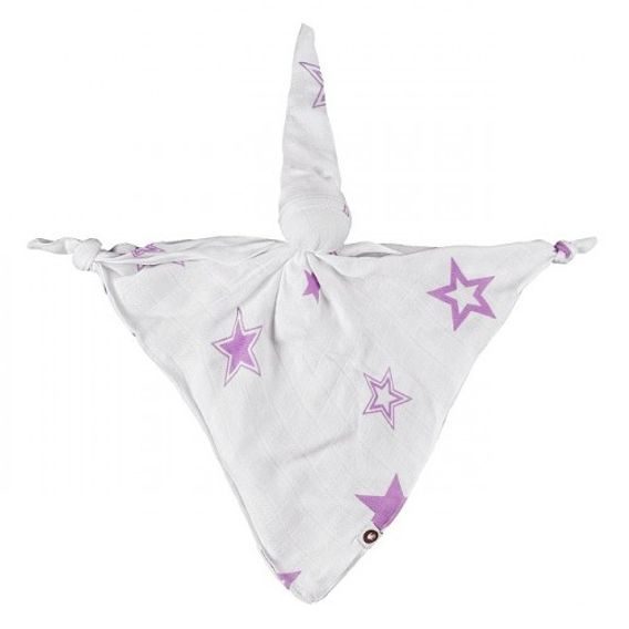 Kikko Bambusový muchláček XKKO®BMB - STARS LILAC