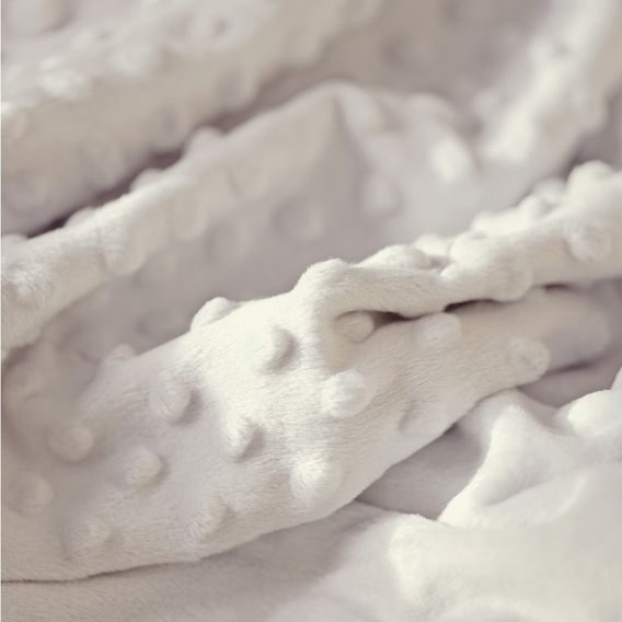 Interbaby Deka extra měkká Kuličky KRÉMOVÁ