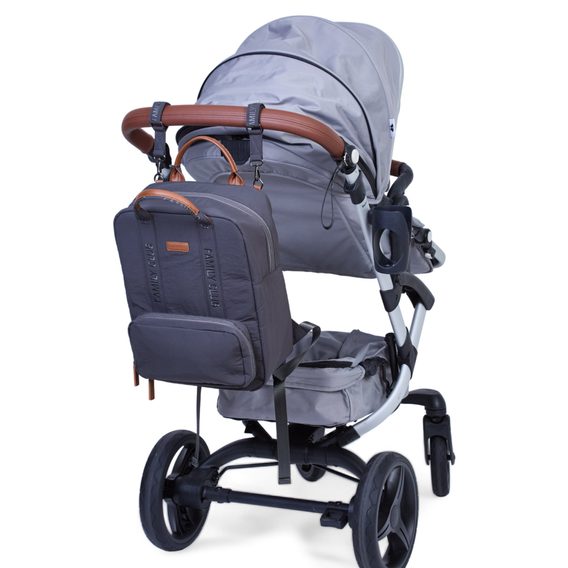Childhome Přebalovací batoh Family Club Signature Urban Dark Grey