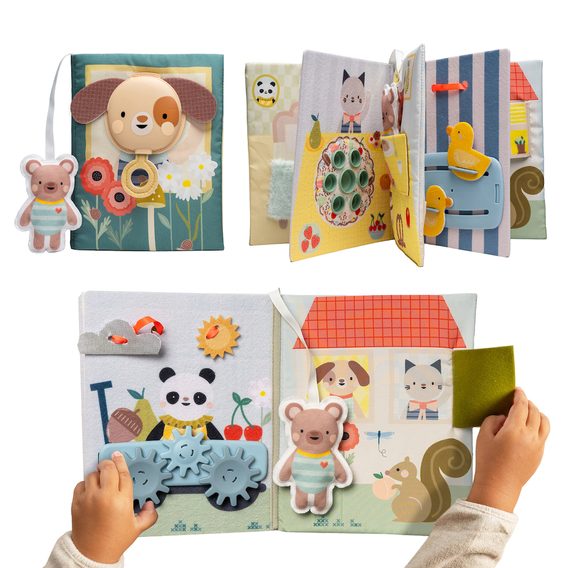 Taf Toys Knížka s aktivitami My Home Busy Book
