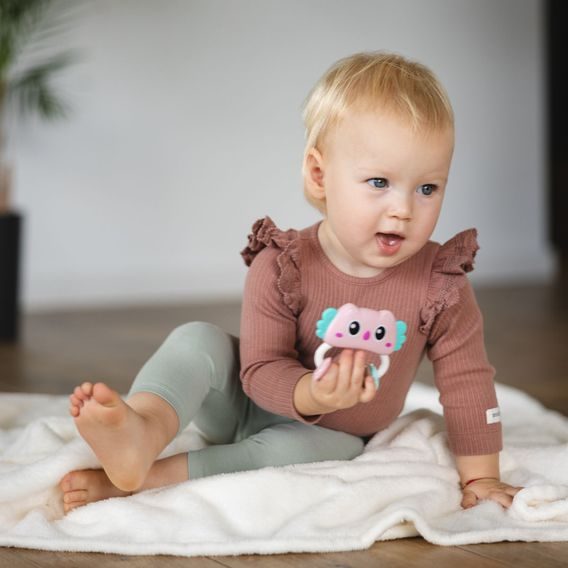 BabyOno Chrastítko SOVA