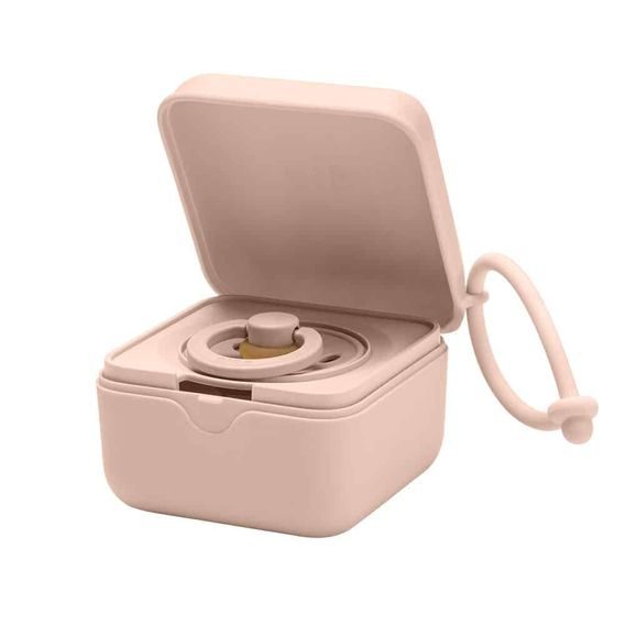 Bibs Krabička na dudlík BLUSH