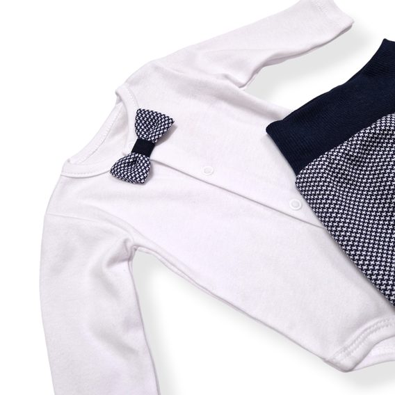 Mrofi Body celorozepínací + polodupačky Gentleman