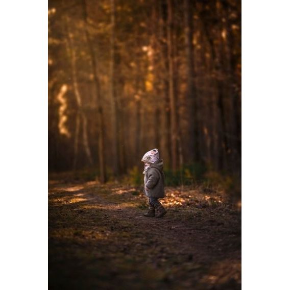 Makaszka Dětská čepice + nákrčník RAINBOW MOUNTAIN