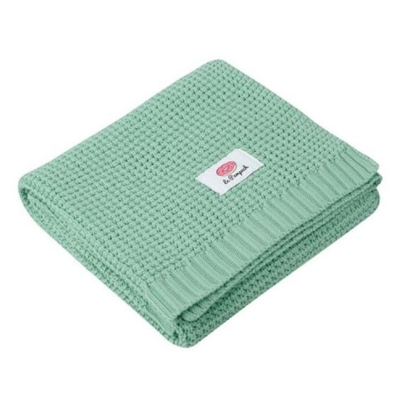 Le Pampuch Pletená dětská deka 100%Cotton SPEARMINT