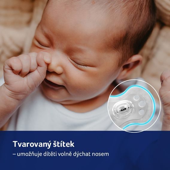 LOVI Dudlík 3-6m silikon dynamický Harmony 2ks BOY