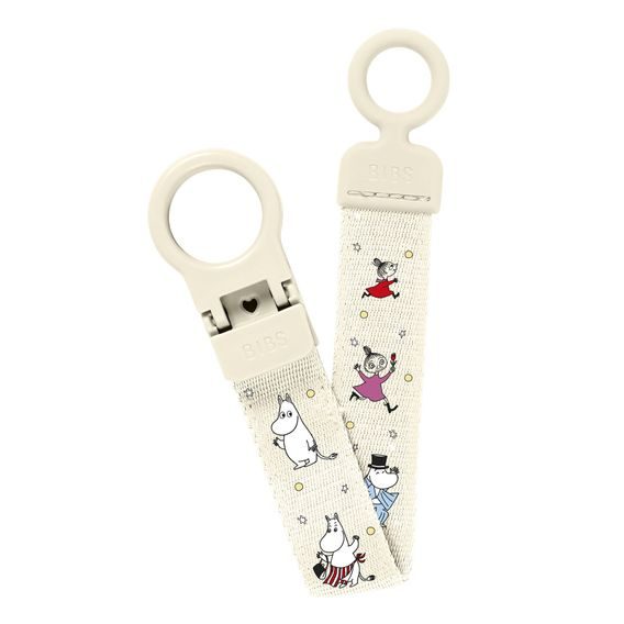 BIBS Moomin Klip na dudlík IVORY