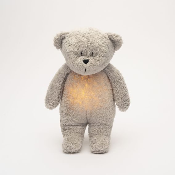 MOONIE Usínáček medvěd 2.0 Organic GREY