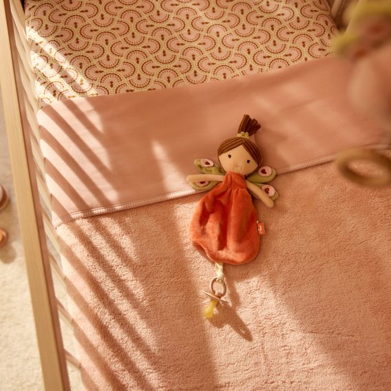 Jollein Deka 75x100cm Basic Sherpa Silk Rose