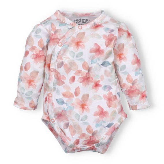NINI Zavinovací body dlouhý rukáv Blossom KVĚTY