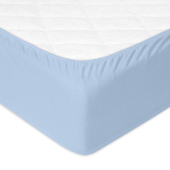 BabyMatex Nepromokavé jersey prostěradlo 140x70cm MODRÉ