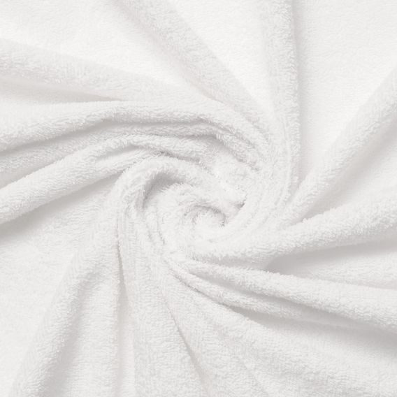 BabyMatex Nepromokavé froté prostěradlo 140x70cm BÍLÉ