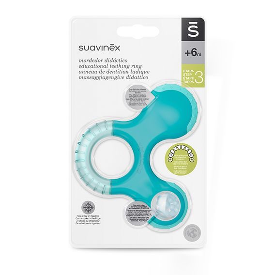 Suavinex Kousátko Step 3 (6m+) MODRÁ
