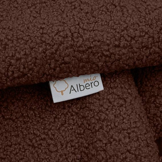 Albero Mio Zavinovačka do autosedačky Boucle ČOKOLÁDOVÁ