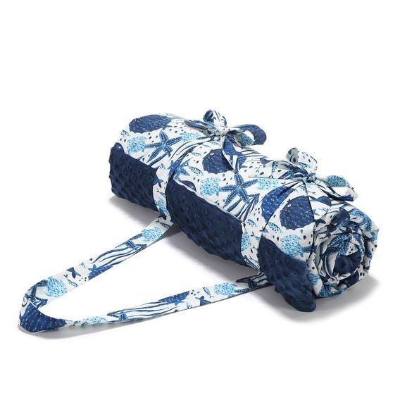 La Millou Pikniková deka XL (145x170) SANTORINI & NAVY