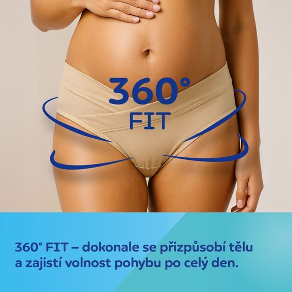 Canpol babies Těhotenské kalhotky s nízkým pasem MumFIT L 2ks