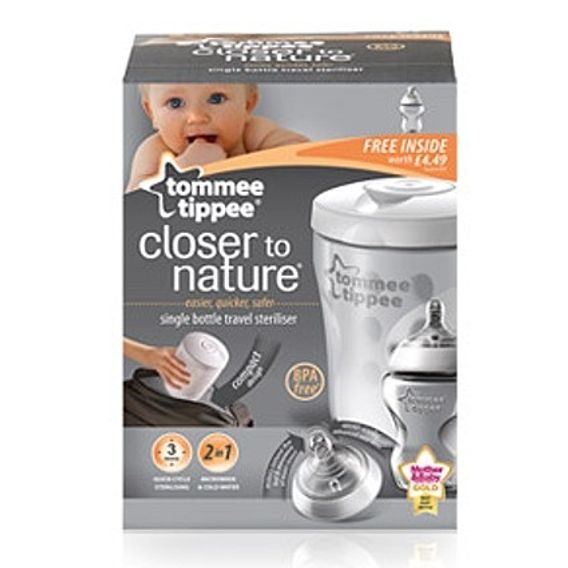 Tommee Tippee Cestovní sterilizátor na kojeneckou lahev C2N