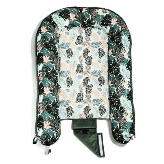 La Millou Hnízdo pro miminko Velvet - PAPAGAYO & KHAKI