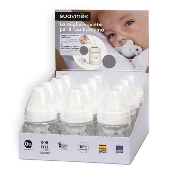 Suavinex Láhev 150ml + dudlík Fusion -2-4m