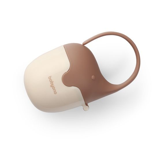 BabyOno Pouzdro na dudlík Slon BÉŽOVÉ