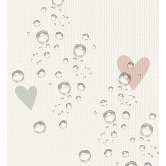 Albero Mio Přebalovací podložka měkká profilovaná 70x47 (CMP1) MINI HEARTS