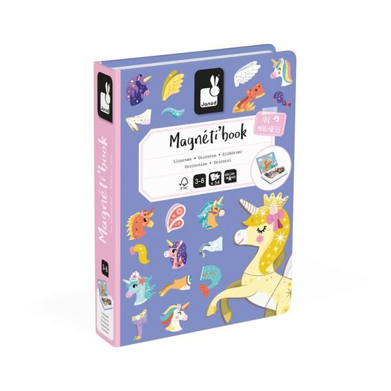 Janod Magnetibook JEDNOROŽCI
