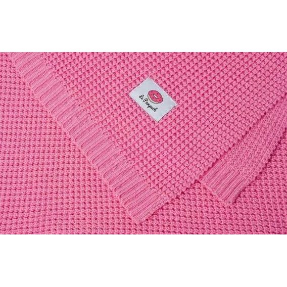 Le Pampuch Pletená dětská deka 100%Cotton SWEET PINK