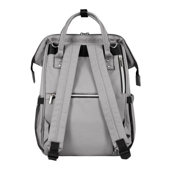 KikkaBoo Přebalovací batoh Siena Light Grey