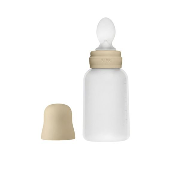 BIBS Squeeze silikonová kapsička s lžičkou Vanilla