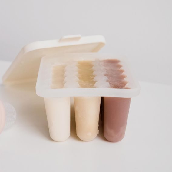 BIBS Silikonová formička na mražení příkrmů IVORY