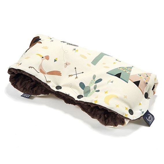 La Millou Luxusní rukávník na kočárek BUFFALO - CHOCOLATE