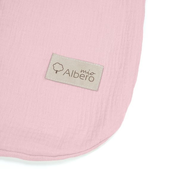Albero Mio Letní mušelínový spací pytel 0-4m PINK GLAZE