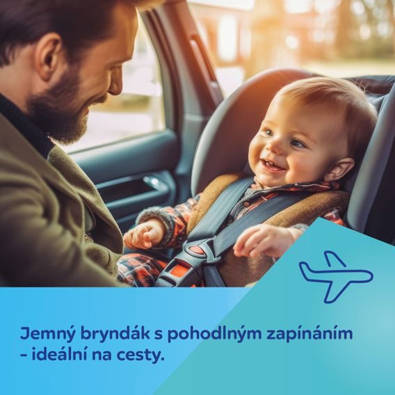 Canpol babies Bryndák voděodolný jednorázový s kapsou 10ks