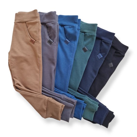 Mrofi Tepláky Sport TMAVĚ MODRÁ