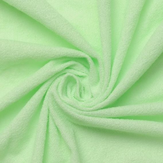 BabyMatex Nepromokavé froté prostěradlo 140x70cm ZELENÉ