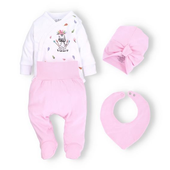 NINI Soupravička (4ks) s polodupačkami Zebra