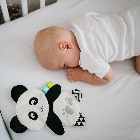 BabyOno Šustící mazlík PANDA POLLY