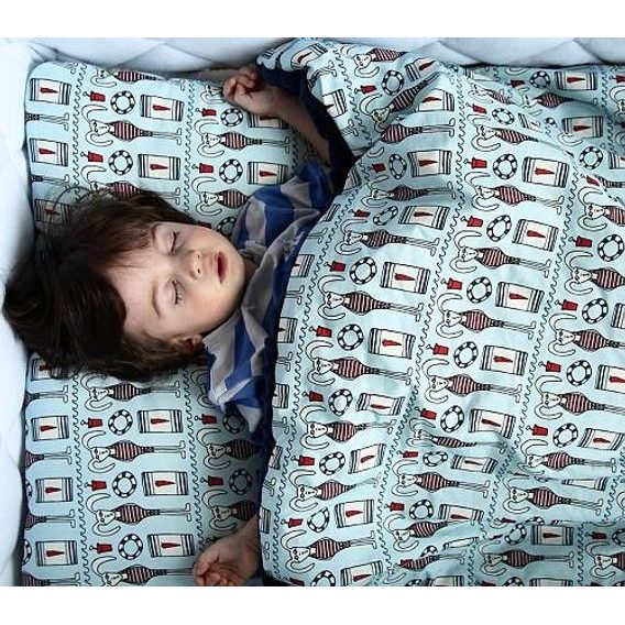 La Millou Luxusní dětská deka s výplní vel.M, LA MILLOU FAMILY - NAVY