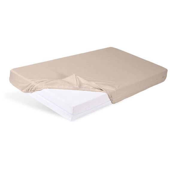BabyMatex Prostěradlo BAMBOO 140x70 BÉŽOVÉ