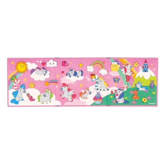 Janod Magnetická kniha Magnetistories JEDNOROŽCI