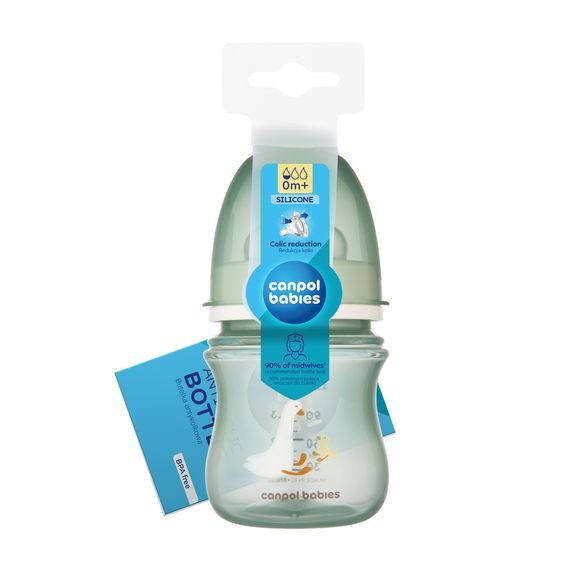 Canpol babies Láhev se širokým hrdlem GOOSE 120ml