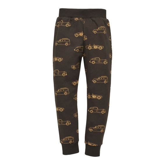 PINOKIO Tepláčky legíny Old Cars GRAFIT