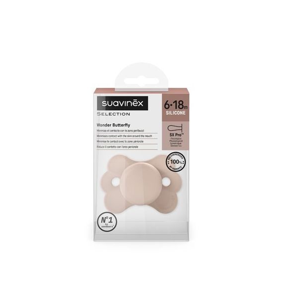 Suavinex Wonderland dudlík SX Pro fyziologický 6-18m RŮŽOVÁ