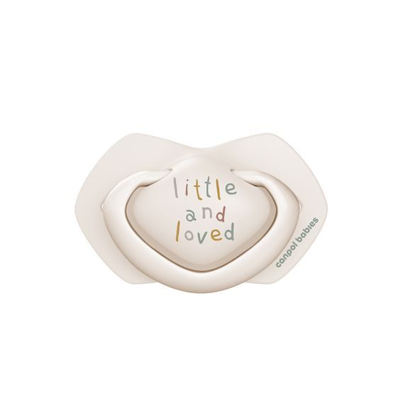 Canpol babies Dudlík 0-6m silikon symetrický 2ks GOOSE