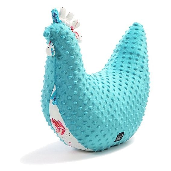 La Millou Luxusní multifunkční polštář GRANDMA DANA´s HEN, TEAL - BOHO NEON ARROWS