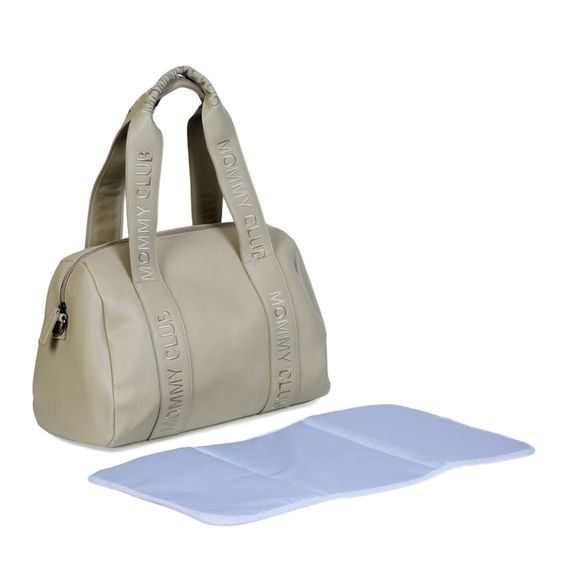 Childhome Přebalovací taška Mommy Club Signature Vegan Leather Green