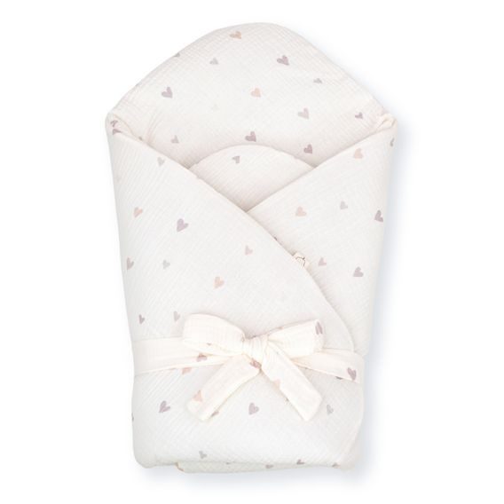 Albero Mio Mušelínová zavinovačka (CMP1) Mini Hearts