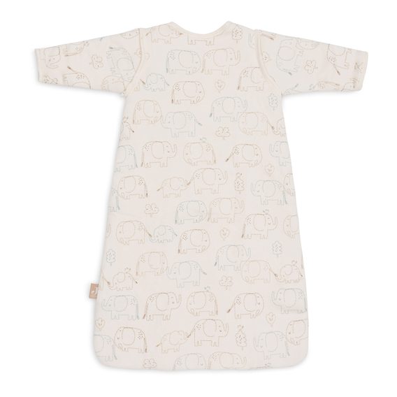 Jollein Spací pytel 2v1 s odepínacími rukávy 6-18m ELEPHANT TALES (90cm)
