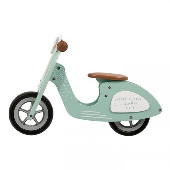 Little Dutch Dřevěné odrážedlo SCOOTER - MINT