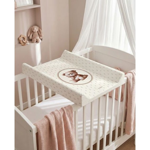 Albero Mio Přebalovací podložka s pevnou deskou 70x47 (CM1) VINTAGE TEDDY